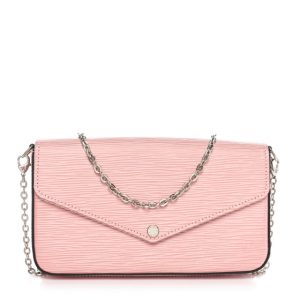 Louis Vuitton Epi Pochette Felicie Rose Ballerine