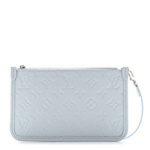 Louis Vuitton Empreinte CarryAll PM Pochette Blue Washed