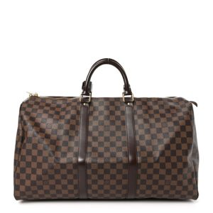 Louis Vuitton Damier Ebene Keepall 50