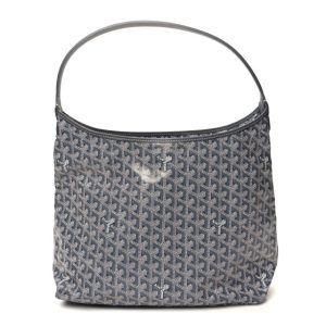 Goyard Goyardine Boheme Hobo Grey