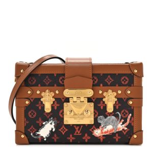 Louis Vuitton Catogram Petite Malle Orange Marron