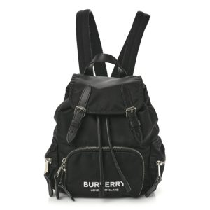 Burberry Nylon Logo Print Small Rucksack Backpack