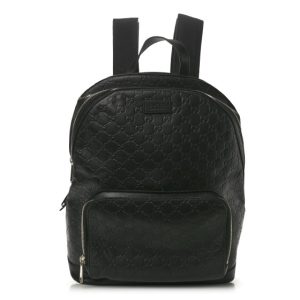 Gucci Guccissima Signature Day Backpack Black