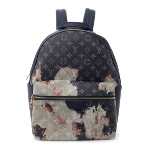 Louis Vuitton Monogram Bleach Discovery Backpack PM Ink Blue