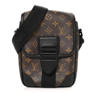 Louis Vuitton Monogram Macassar Archy Messenger PM