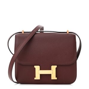 Hermes Epsom Constance 18 Rouge Grenat