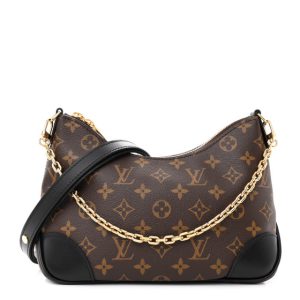 Louis Vuitton Monogram Boulogne NM Black