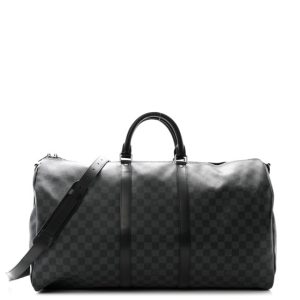 Louis Vuitton Damier Graphite Keepall Bandouliere 55