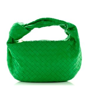 Bottega Veneta Nappa Intrecciato Teen Jodie Hobo Parakeet