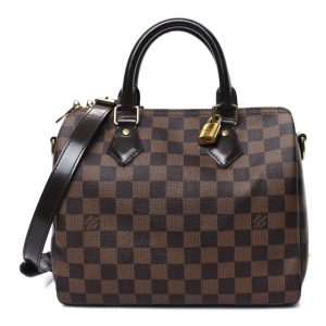 Louis Vuitton Damier Ebene Speedy Bandouliere 25