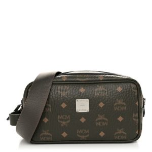 MCM Visetos Wash Crossbody Sea Turtle