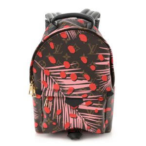 Louis Vuitton Monogram Jungle Dots Palm Springs Backpack PM Sugar Pink Poppy
