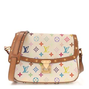 Louis Vuitton Monogram Multicolor Sologne White