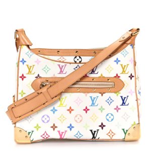 Louis Vuitton Monogram Multicolor Boulogne White