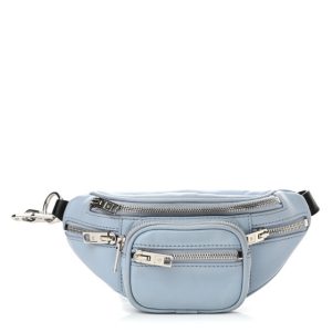Alexander Wang Lambskin Mini Attica Belt Bag Light Blue