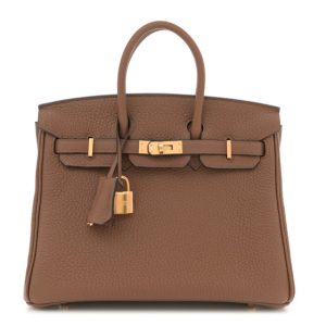 Hermes Togo Birkin 25 Alezan