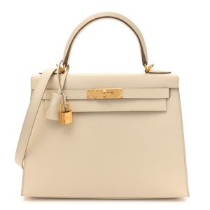 Hermes Epsom Kelly Sellier 28 Craie