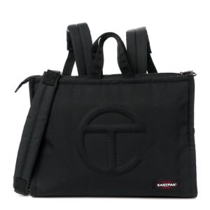 Telfar x EASTPAK Tactical Nylon Medium Shopper Black