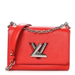 Louis Vuitton Epi Twist Shoulder Bag PM  Coquelicot