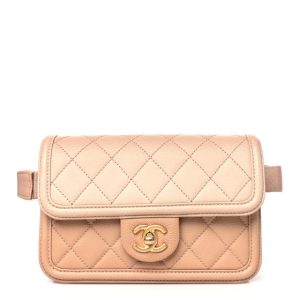 Chanel Caviar Quilted Medium Sunset On The Sea Flap Beige