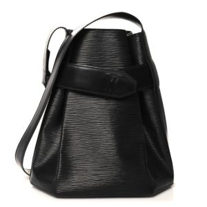 Louis Vuitton Epi Sac D'epaule Black