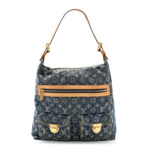 Louis Vuitton Denim Baggy GM Blue