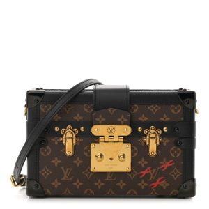Louis Vuitton Monogram Petite Malle Black