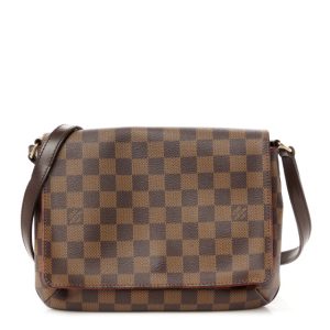 Louis Vuitton Damier Ebene Musette Tango Long Strap