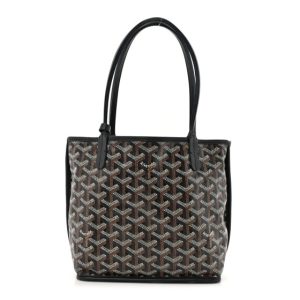 Goyard Goyardine Reversible Mini Anjou Black
