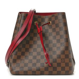 Louis Vuitton Damier Ebene Neonoe MM Cherry Berry