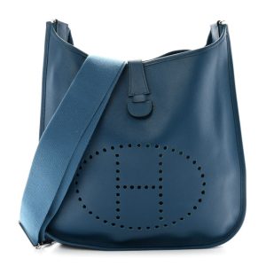 Hermes Epsom Evelyne III GM Cobalt