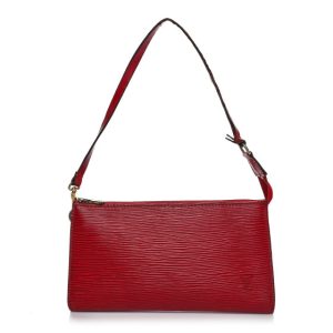 Louis Vuitton Epi Pochette Accessories 21 Castillan Red