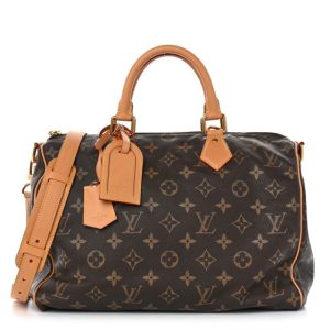 Louis Vuitton Calfskin Monogram Speedy P9 Bandouliere 40