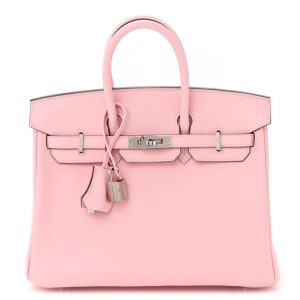 Hermes Swift Birkin 25 Rose Sakura