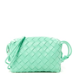 Bottega Veneta Nappa Intrecciato Mini Loop Camera Bag Siren