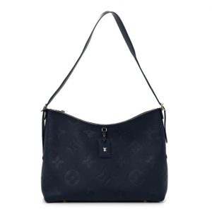 Louis Vuitton Empreinte Monogram Giant CarryAll MM Navy