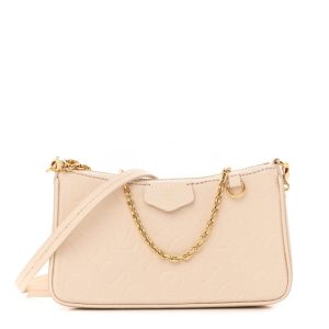Louis Vuitton Empreinte Easy Pouch On Strap Cream