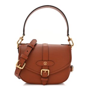 Louis Vuitton Epi Saumur BB Cognac