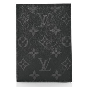 Louis Vuitton Monogram Eclipse Passport Cover