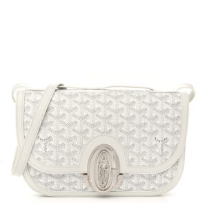 Goyard Goyardine 233 PM Shoulder Bag White