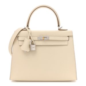 Hermes Epsom Kelly Sellier 25 Craie