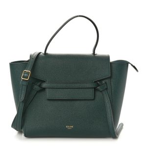 Celine Grained Calfskin Nano Belt Bag Amazone