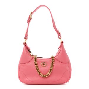 Gucci Goatskin Small Aphrodite Shoulder Bag Rhodamine Pink