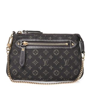Louis Vuitton Monogram Idylle Mini Pochette Accessories Fusain