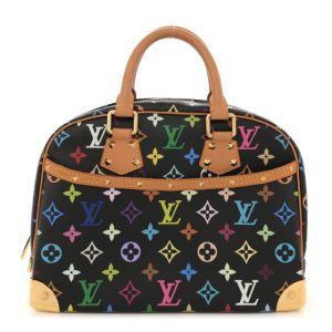 Louis Vuitton Monogram Multicolor Trouville Black