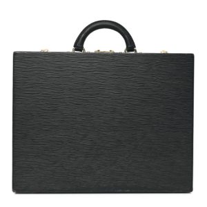 Louis Vuitton Epi President Briefcase Black