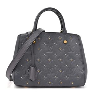 Louis Vuitton Empreinte Studded Montaigne BB Gris Silver