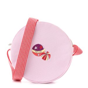 Hermes Cotton Embroidered Childrens Circus Sakarecre Bag