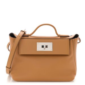 Hermes Evercolor Swift Verso 24/24 21 Sesame Rouge Sellier