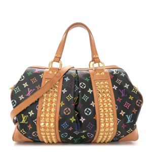 Louis Vuitton Monogram Multicolor Courtney GM Black